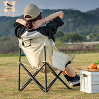 Loco CÁ Ghế gấp ngoài trời Ghế cắm trại di động