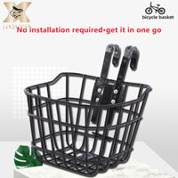 Loco CÁ Giỏ xe đạp giỏ sắt xe đạp đa năng giỏ trước