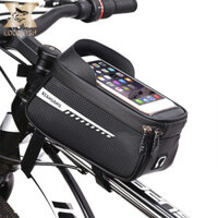 Loco FISHBicycle Front Beam Charter Head Bag Xe đạp leo núi Màn hình cảm ứng di động Túi yên xe chống nước