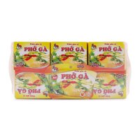 Log 6 hộp gia vị phở Gà 4 viên/1 hộp 75gr