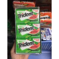 Log Kẹo Cao Su Trident Vị Dưa Hấu Hộp 12 Vỉ Mỹ