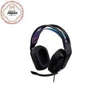 Logicool G Gaming Headset G335 Gaming Headset G335BK Super lightweight 222g 3.5mm wired surround sound stereo 2.1ch flip mute microphone included PS5 PS4 PC Switch Xbox smartphone compatible headphones black domestic genuine product

Logicool G Gaming Hea