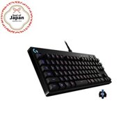 Logicool G (Logitech G) PRO Gaming Keyboard Tenkeyless GX Switch Clicky Wired Mechanical Keyboard Silent Japanese layout LIGHTSYNC RGB Detachable Cable G-PKB-002CK Domestic Regular Product *GX switch sold separately cannot be replaced
Logicool G (Logitech