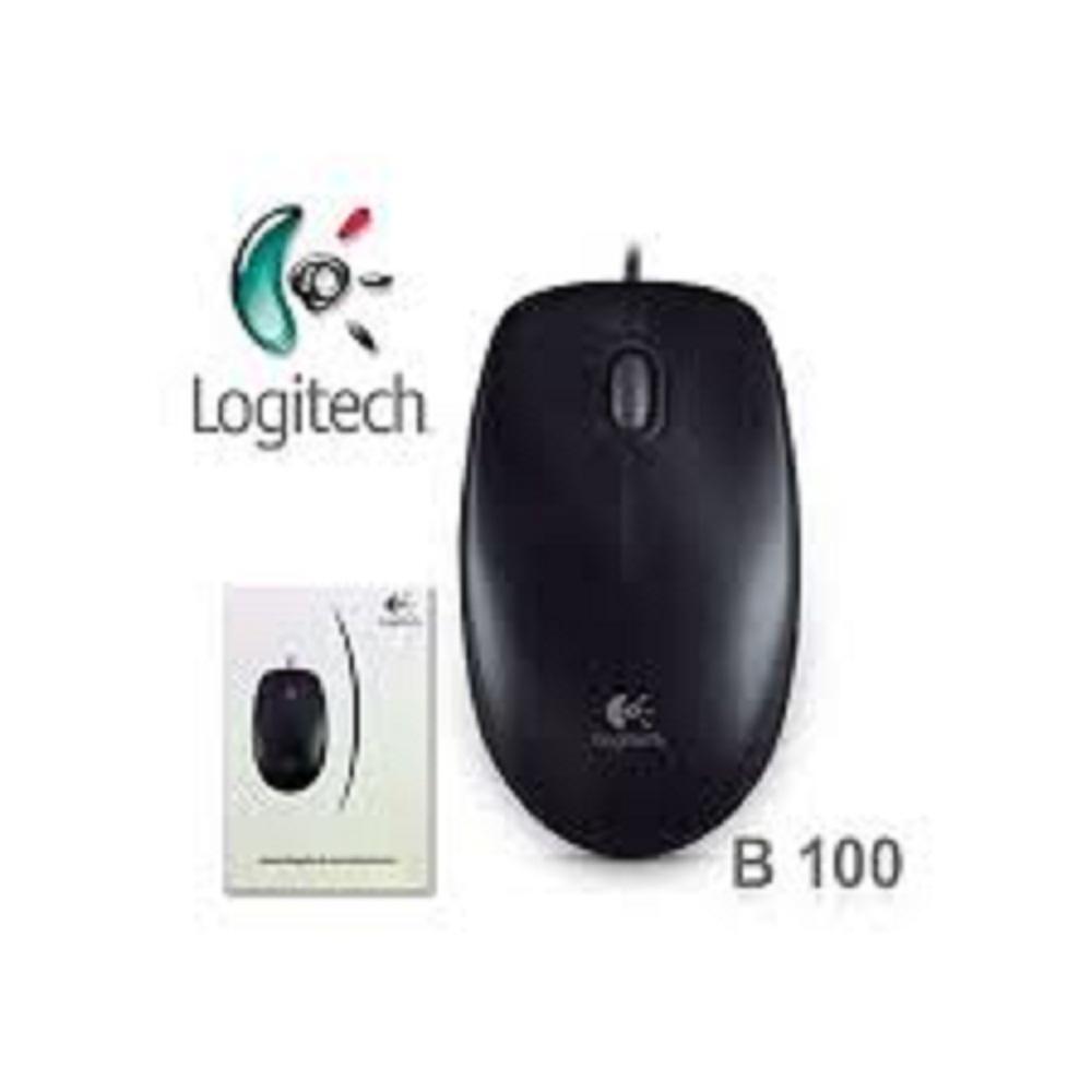 Chuột máy tính Logitech B100 - chuột có dây