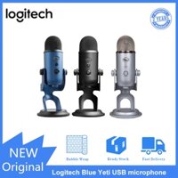 Logitech Blue Yeti USB desktop microphone, adjustable 4 pickup modes