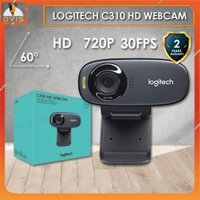 Logitech C310 - Webcam Máy Tính Gọi Video Trực Tuyến HD720, Nhận Diện Khuôn Mặt, Lọc Tiếng Ồn [HÀNG CHÍNH HÃNG]