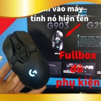 Logitech Chính hãng - Chuột không dây gaming logitech G903 cho laptop và pc có led RGB 16 triệu màu nút cực nhạy