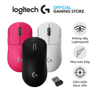 Logitech G PRO X SUPERLIGHT Wireless Gaming Mouse, Ultra - Lightweight, HERO 25K Sensor, 5 Programmable Buttons