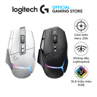 Logitech G502 X PLUS LIGHTSPEED Wireless RGB Gaming Mouse - LIGHTFORCE hybrid switches, HERO 25K Sensor, USB-C