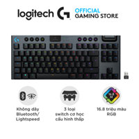 Logitech G913 TKL Wireless RGB Mechanical Gaming Keyboard - Lightsync RGB Lighting, Bluetooth/USB