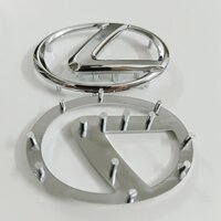 Logo 66mm Trang Trí Vô Lăng Xe Hơi LEXUS steer ES240 ES300 ES350 IS200 IS300 RX270 RX300 GS300 NX200