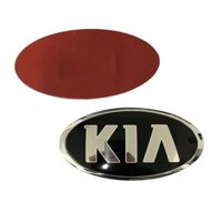 Logo biểu tượng gắn trước và sau xe ô tô Kia, kích thước 115*58mm, 120*60mm, 130*65mm và 150*75mm