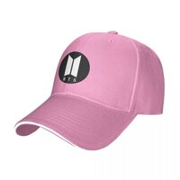 Logo BTS (2) Bóng Chày Nam Nữ Mũ Polyester Unisex Golf Chạy Chống Nắng Mũ Snapback Có Thể Điều Chỉnh