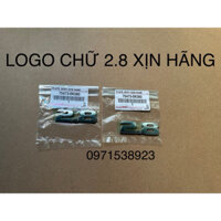 LOGO CHỮ 2.8 XỊN HÃNG GIÁ RẺ 754431A811