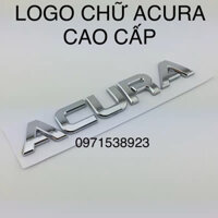 LOGO CHỮ ACURA CAO CẤP GIÁ RẺ