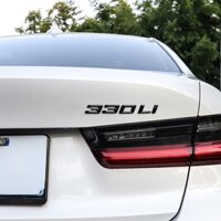Logo Chữ Cái ABS 3D Dán Trang Trí Xe Hơi BMW 3 Series 320i 325i 328i 330i 335i E46 E90 E91 F30 F31 F34 G20