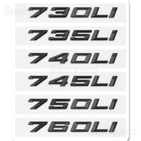 Logo Chữ Cái ABS 3D Trang Trí Xe Hơi BMW 7 Series 730i 735i 740i 745i 750i 760i 730Li 740Li E38 E65 E66 F01 F02 G11 G12