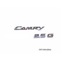 logo chữ CAMRY 2.5 G dán đuôi xe