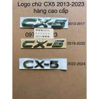 LOGO CHỮ CX5 CAO CẤP DÁN XE MAZDA CX5 giá rẻ