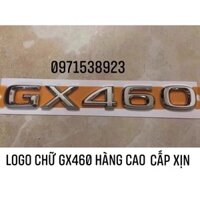 LOGO CHỮ LEXUS GX460 HÀNG CAO CẤP XỊN
