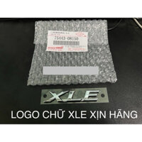 LOGO CHỮ NỔI XLE XỊN CHÍNH HÃNG TOYOTA 75444-08150
