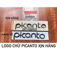 Logo chữ PICANTO xịn 86320-07000