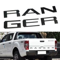 Logo chữ RANGER 3D nổi dán trang trí đuôi Xe Ford Ranger