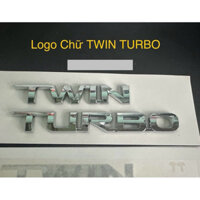 Logo Chữ TWIN TURBO