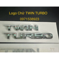 Logo Chữ TWIN TURBO