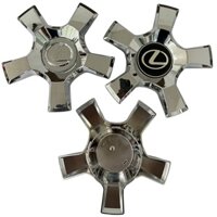 Logo chụp mâm, ốp lazang 5 cánh bánh xe ô tô Lexus LX570