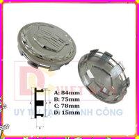 Logo chụp mâm, ốp lazang bánh xe ô tô Cadillac Escalade KDLK-009 Nhựa ABS 83mm - HÀNG CHÍNH HÃNG .