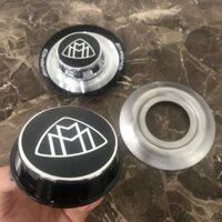 Logo chụp mâm, ốp lazang bánh xe ô tô Maybach BC-1030M ( GIÁ 1 CHIẾC )