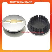 Logo chụp mâm xe ô tô Chevrolet, đường kính 59mm và 53mm