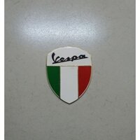 logo cờ ý dán cao cấp dán được tất cả dòng xe vespa
