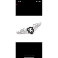 Logo dán trang trí nắp capo xe hơi Peugeot Rcz 508rxh 508 5008 4008