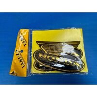 Logo Honda cánh chim, gắn bình xăng CD. Sử dụng cho các loại bình xăng CD, gắn xe 67 - 68 - CD - CL (1 cặp)
