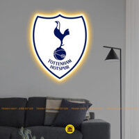 Logo LED Mica Tráng Gương CLB Tottenham In UV 8K Cao Cấp
