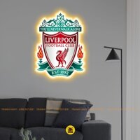 Logo LED Mica Tráng Gương CLB Liverpool In UV 8K Cao Cấp