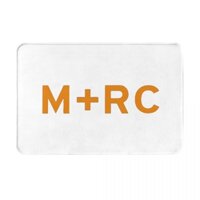 Logo M + rc NOIR (2) Thảm trải sàn chống trượt trong phòng tắm Nhà vệ sinh Thảm chân nhà vệ sinh Cửa thấm nước Nhanh khô Thảm vào Thảm vệ sinh Flannel Thảm trải sàn chống trượt 16x24in