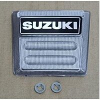 Logo mặt nạ 110 có tem su trắng xì po 110 SUZUKI SPORT RGS chính hãng Malaysia