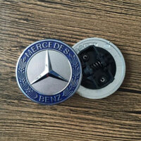 Logo Mercedes Gắn Trang Trí Đầu Và Đuôi Xe Mercedes Benz Đường Kính 57mm