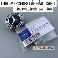 Logo nắp capo đầu xe ô tô Mercedes W204