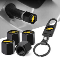 Logo Ô Tô Lốp Van Thân Nắp Móc Khóa Phong Cách Bánh Xe Van Không Khí Dành Cho Xe Chevrolet Colorado Cruze Captiva Malibu Trax Aveo Camaro