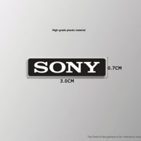 Logo SONY Nhãn Dán Kim Loại logo SONY Nhãn Dán Âm Thanh Điện Thoại Di Động Laptop Máy Tính Điều Khiển Trung Tâm Máy Chủ Miếng Dán