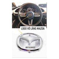 logo vô lăng mazda zin kích thước 14,5cm*15,8cm và 16,8cm*15,4cm