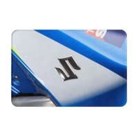 Logo xe máy SUZUKI (2) Thảm trải sàn chống trượt trong phòng tắm Nhà vệ sinh Thảm lót chân Cửa thấm nước Nhanh khô Doo