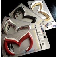 Logo Xe Ô Tô Mazda - Logo Kim Loại Gắn Đuôi Xe M2, M3, M5, M6 - Chất