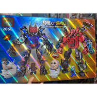 Logo xếp hình skibidi tollet 2066