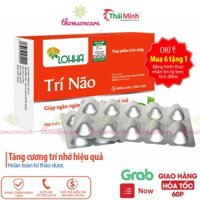 Loha Trí Não – Mua 6 tặng 1 bằng tem tích điểm, tăng cường tuần hoàn hoạt huyết dưỡng não Lohha