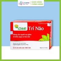 Lohha Trí Não Hỗ trợ cho người có biểu hiện hay quên Suy giảm trí nhớ Người có nguy cơ bị Alzheimer Hộp 30 Viên